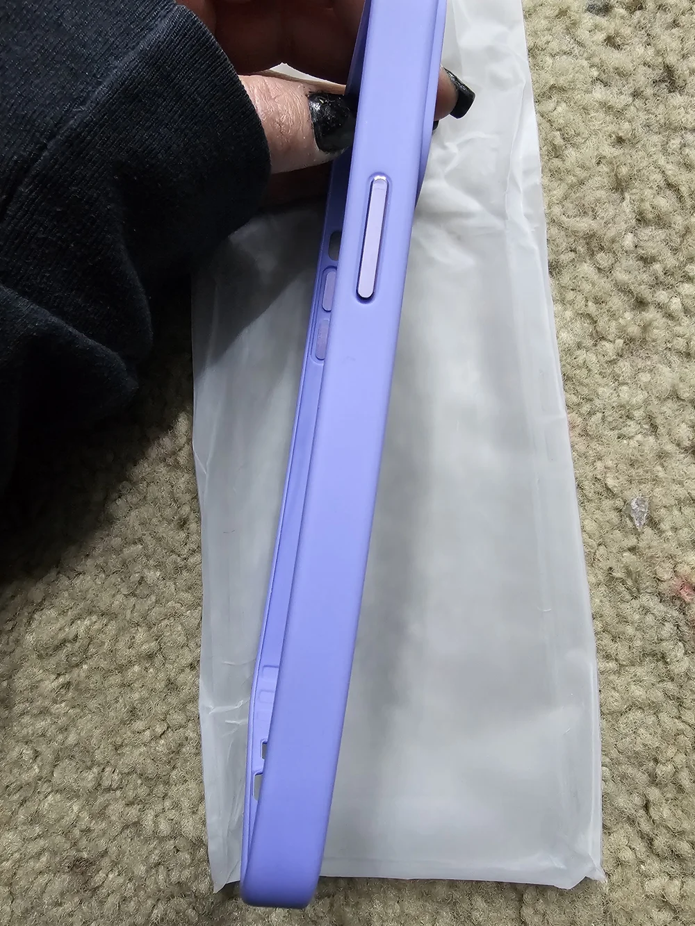 Purple Clear MagSafe-Compatible Phone Case - Compatible Brand